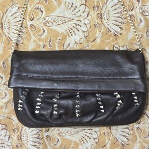 Ann Taylor Loft Brown Leather Shoulder Bag